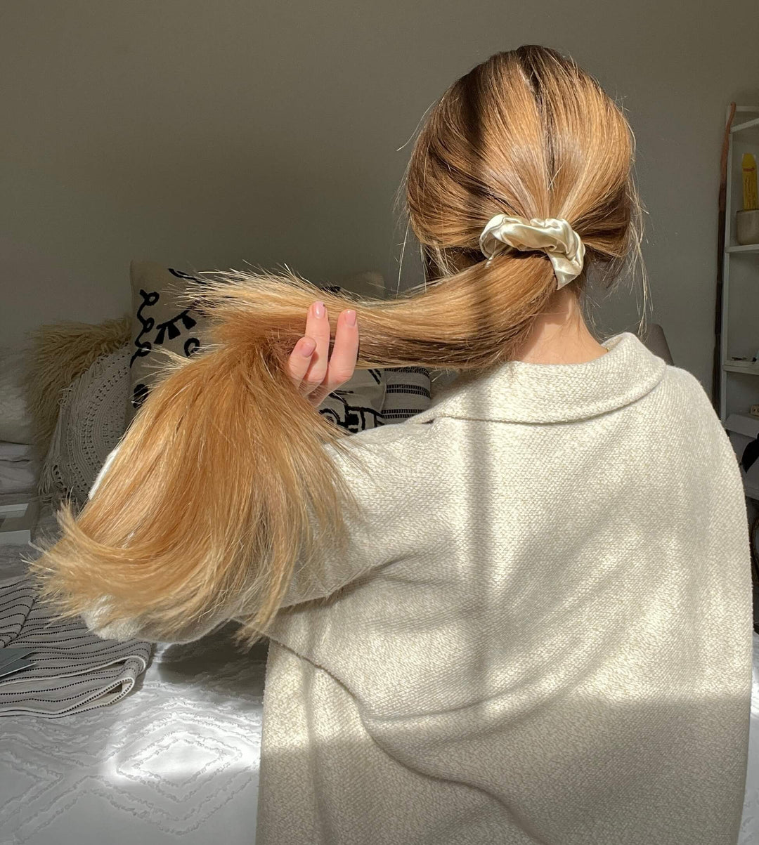 Medium Silk Scrunchies for Hair