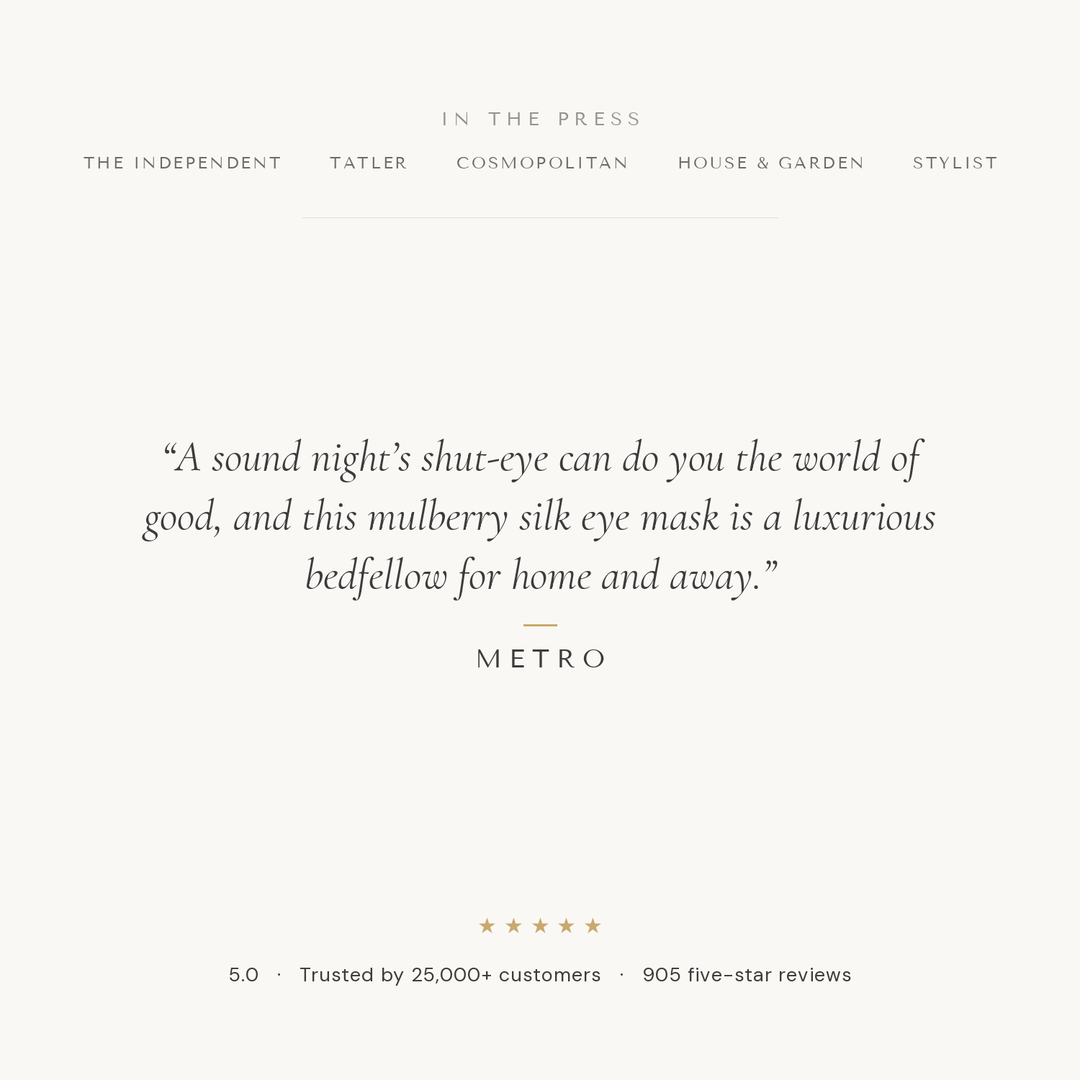 The Pure Silk Eye Mask