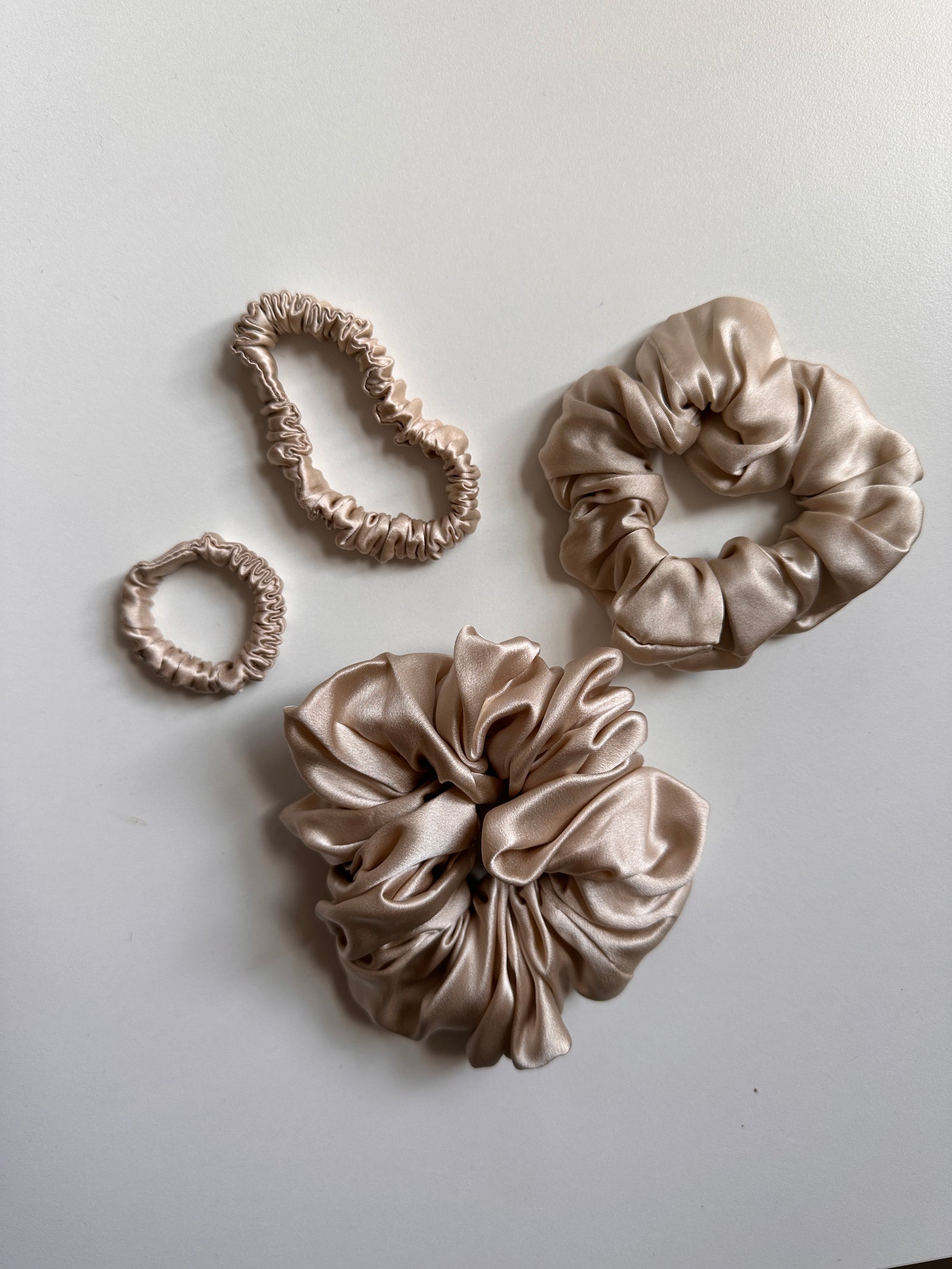 Silk hair accessories