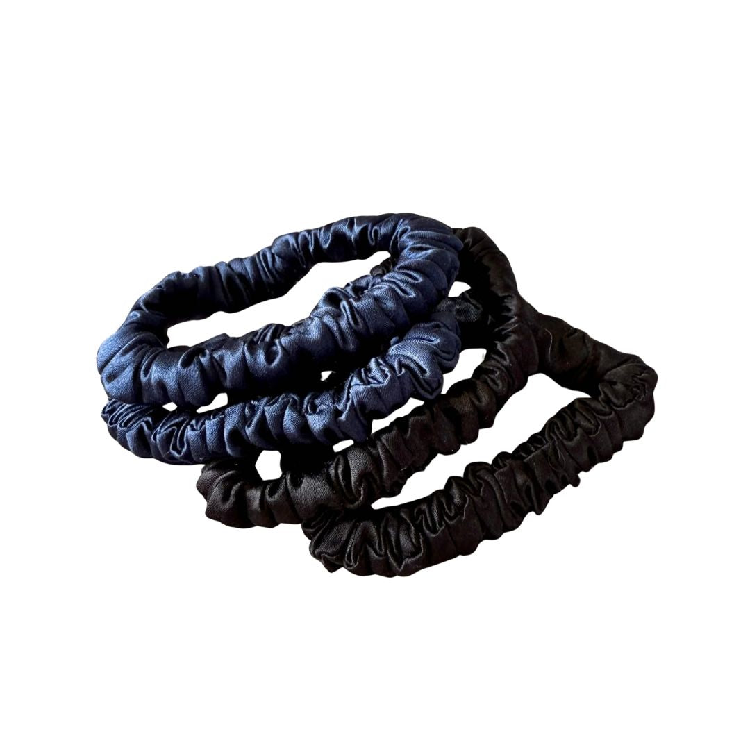 The Pure Silk Hair Ties