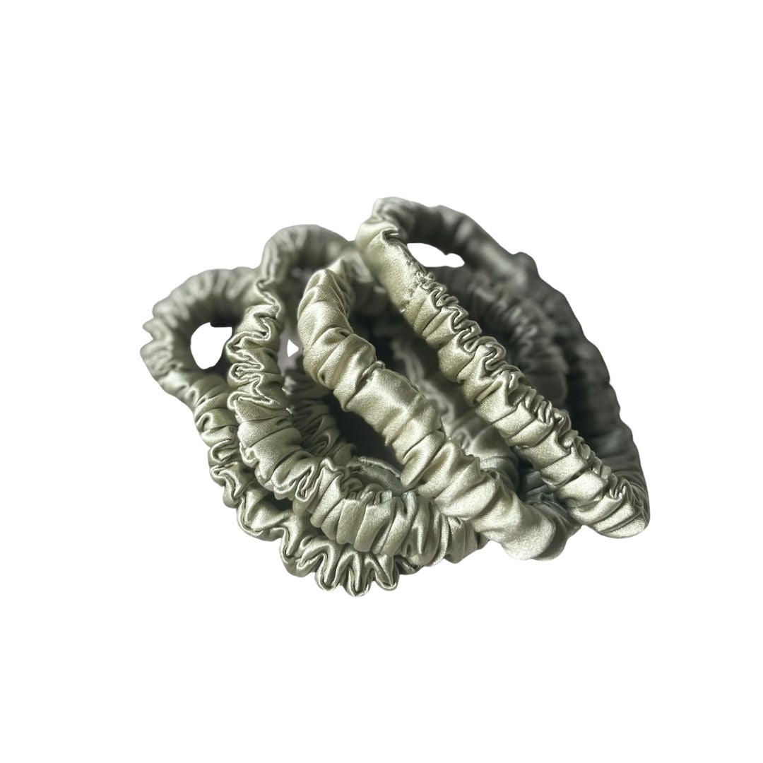 The Pure Silk Hair Ties