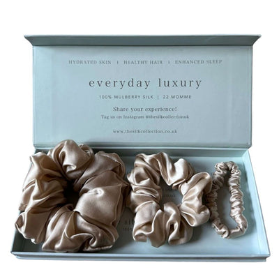 Silk Scrunchie Hair Care Starter Set
