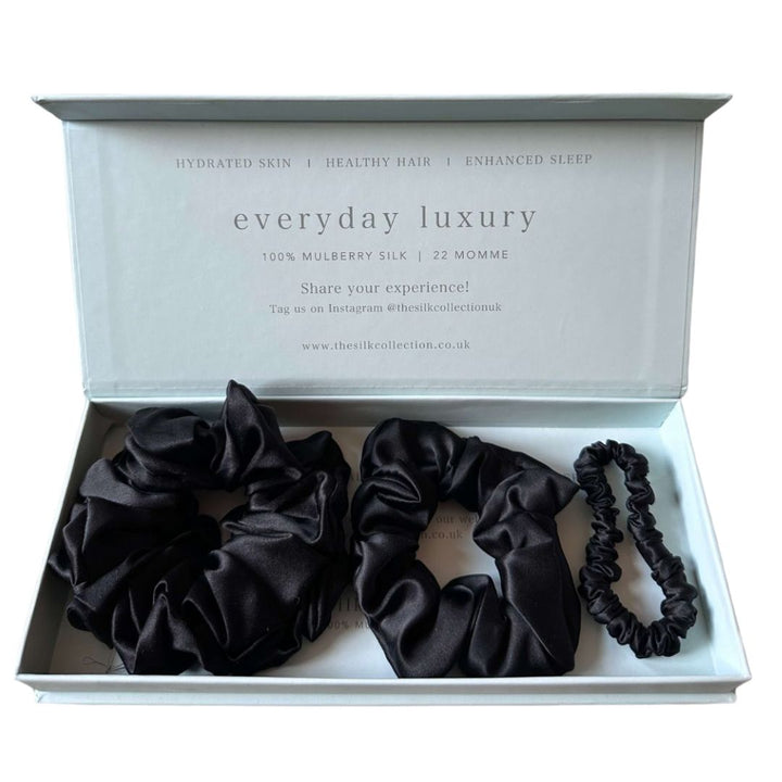 Silk Scrunchie Hair Care Starter Set