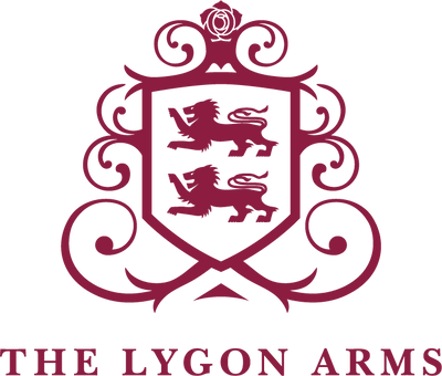 The Lygon Arms logo, a Silk Collection corporate gifting partner