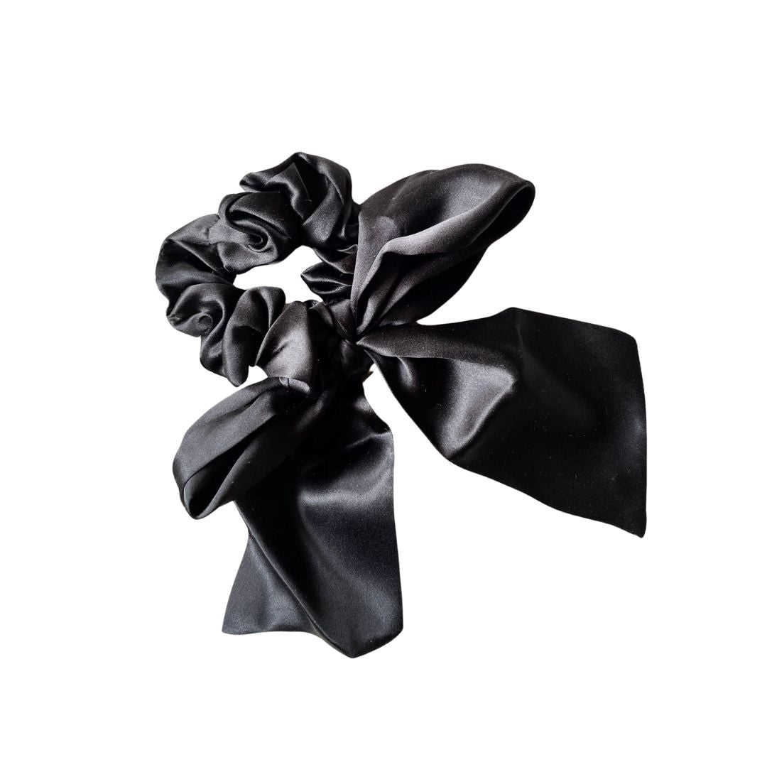 The Multi-way Silk Scarf Bow Hair Scrunchie
