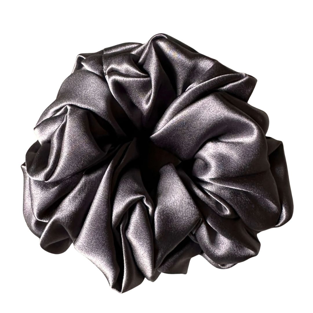 The Statement Silk Scrunchie | Large Silk Scrunchie – The