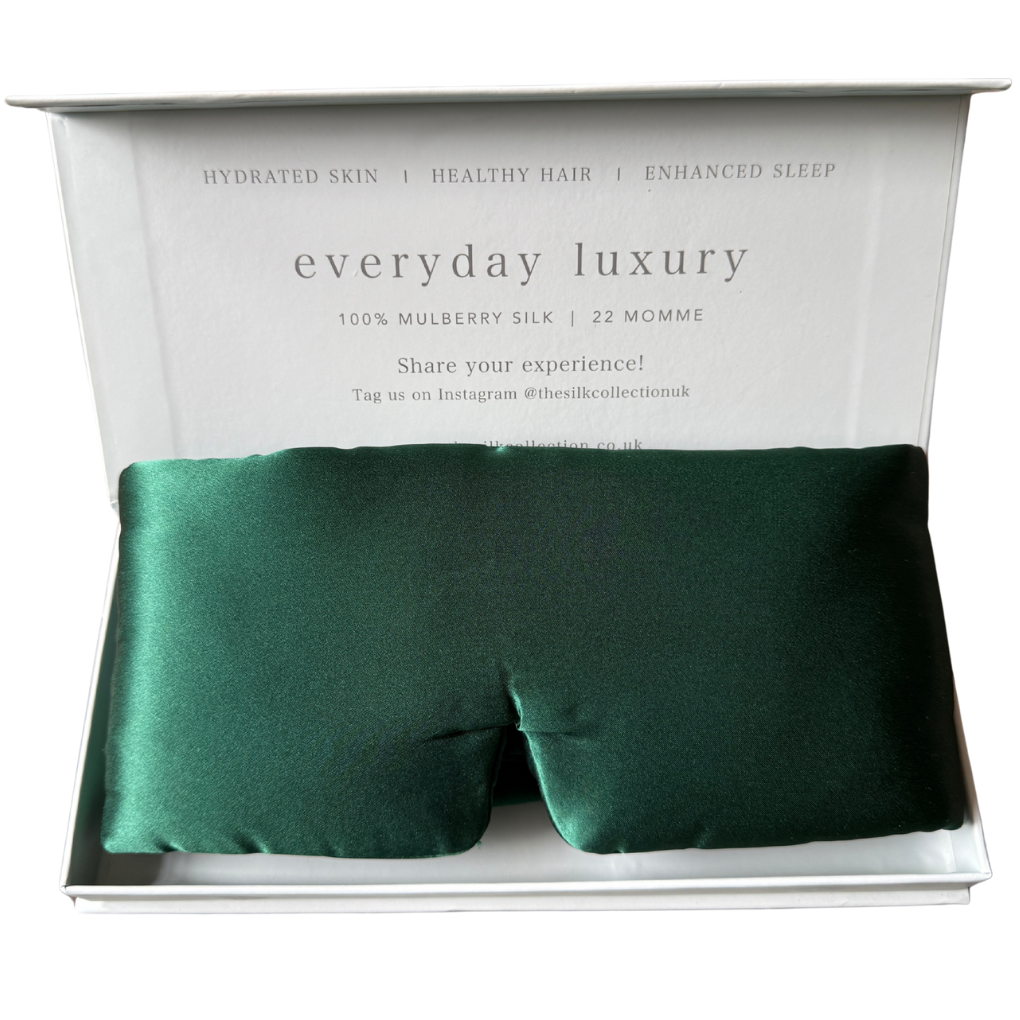 The Adjustable Silk Sleep Mask - Christmas Edition
