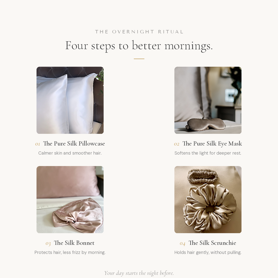 The Pure Silk Pillowcase Set of Two