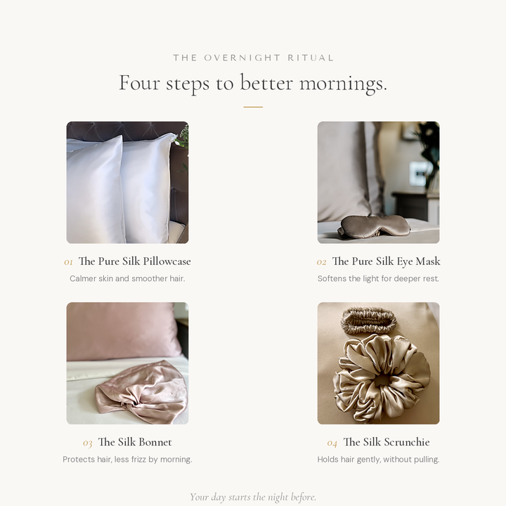 The Pure Silk Pillowcase Set of Two