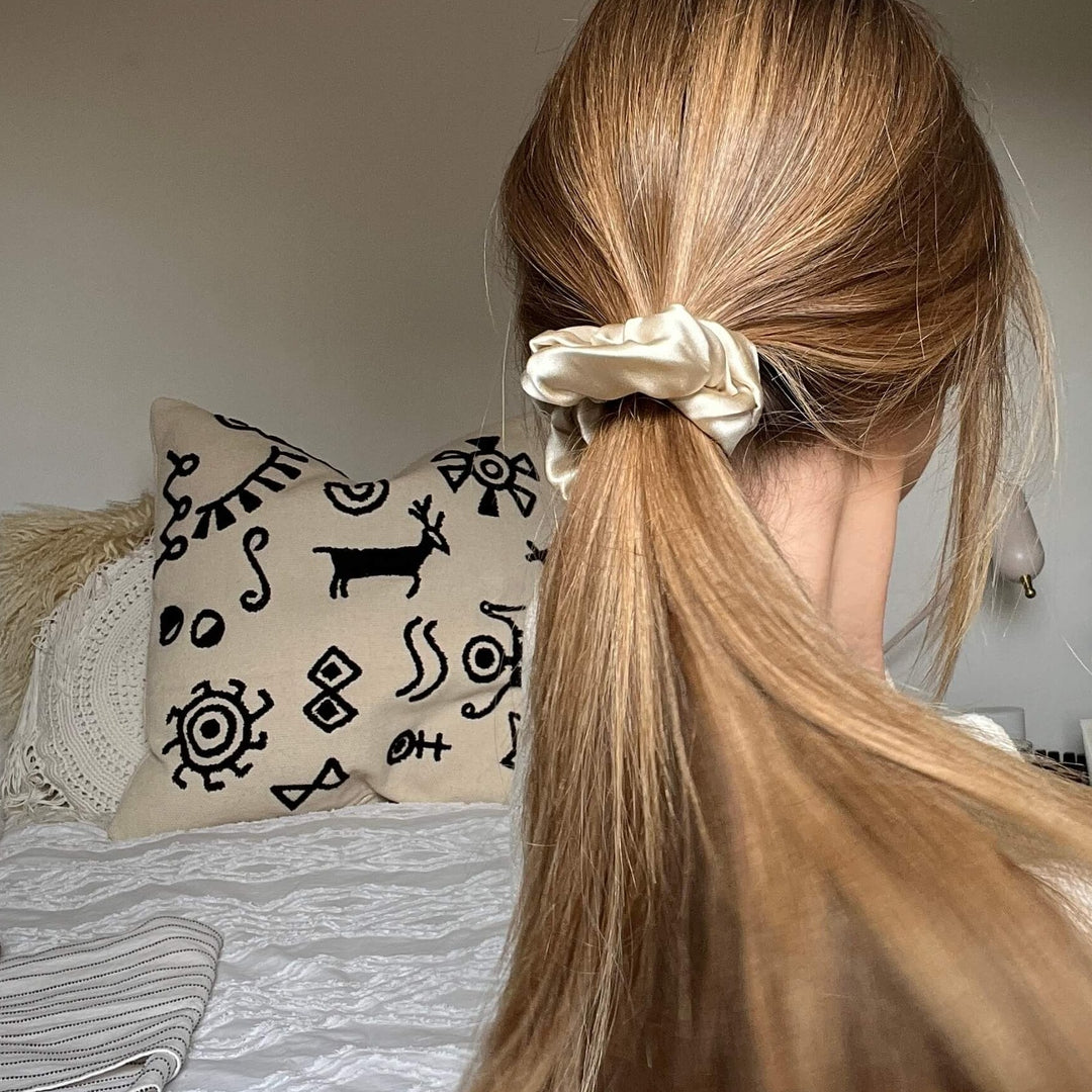 Silk Scrunchie Hairstyle