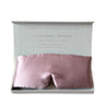 Blush Pink Ultimate silk sleep mask in its gift box, 100% mulberry silk | The Silk Collection
