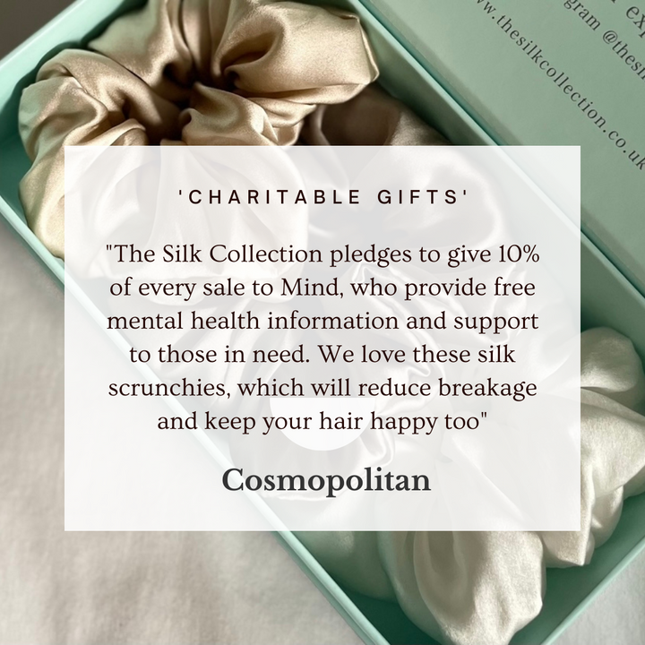 Silk Hair Scrunchie Gift Set | Statement Silk Scrunchies for Hair