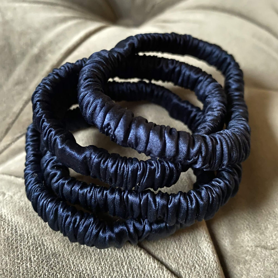 Extra Strong Mini Rubber Bands by Basic Sense - Versatile Hair Ties