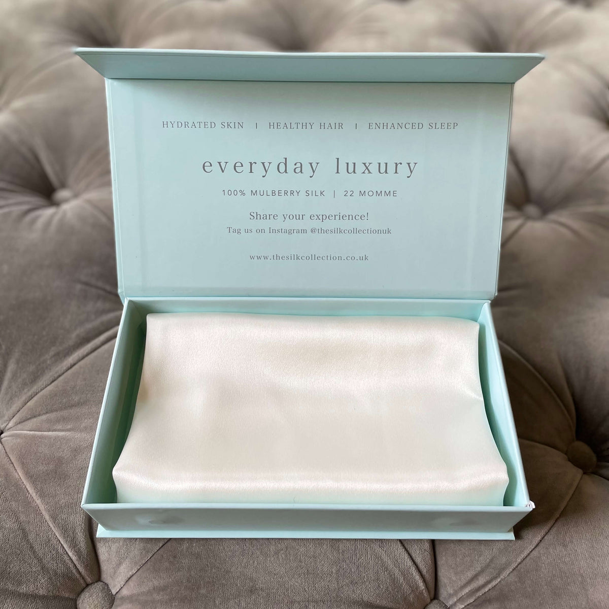 Everyday Luxury Silk Pillowcases for Skin &amp; Hair UK