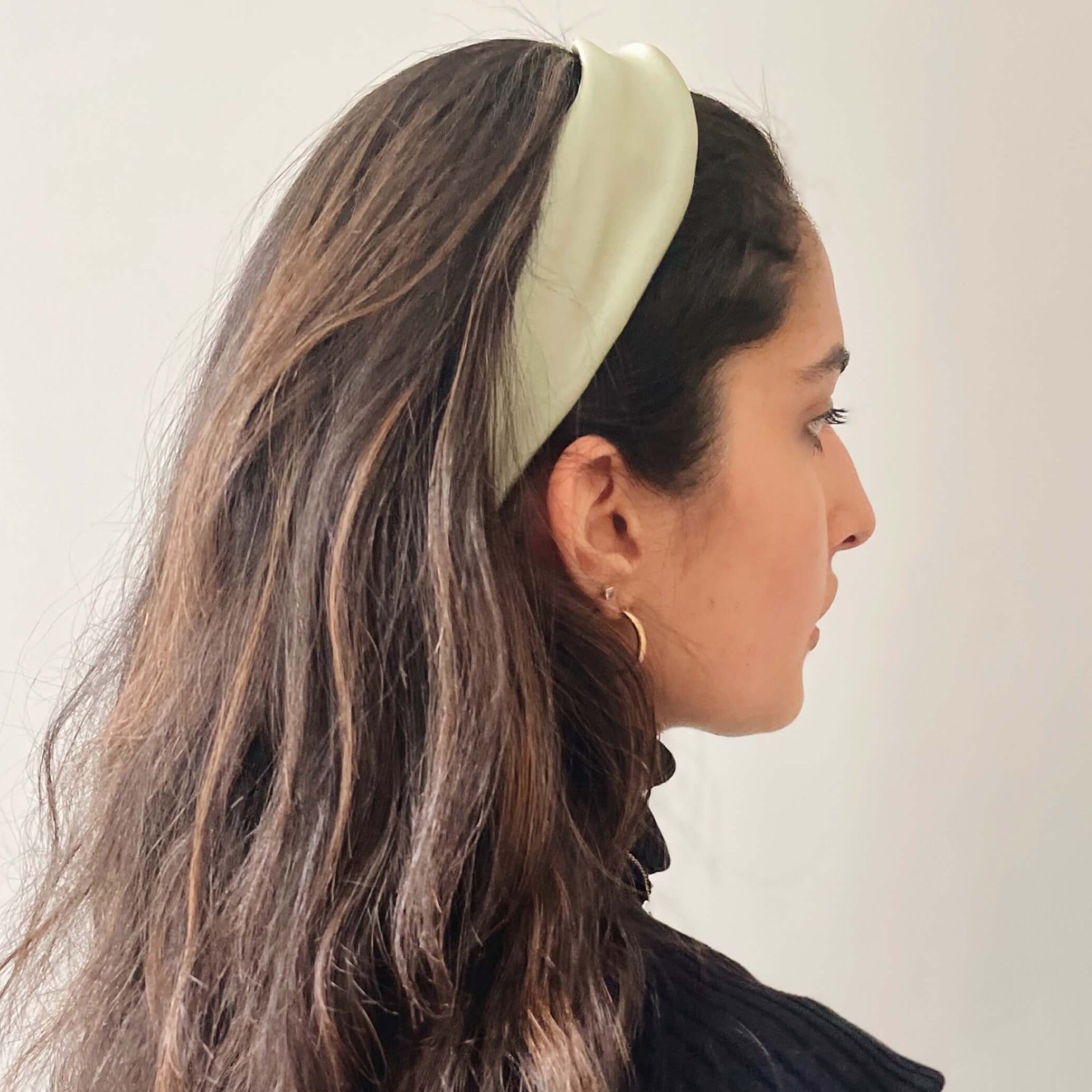 Silk headband on sale